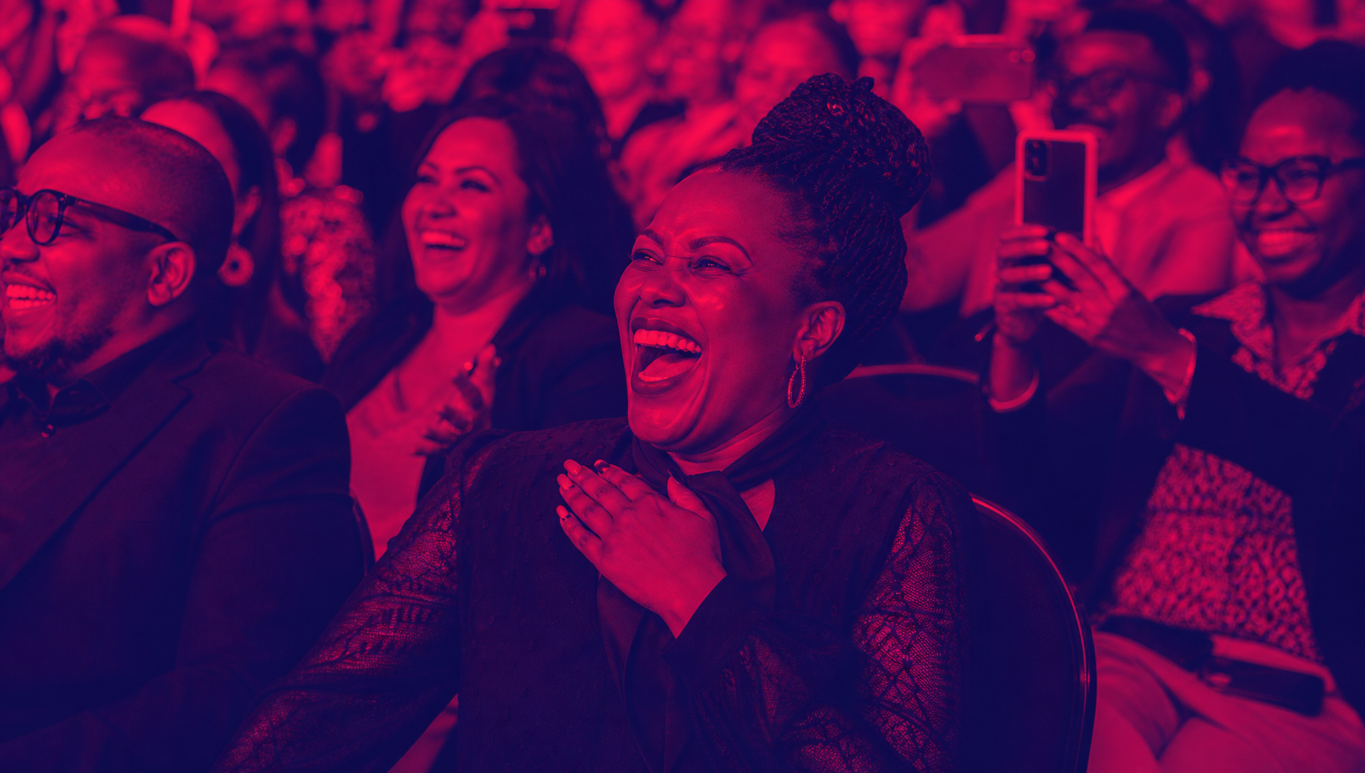 Delegate reaction during a professionally managed Chaos Theory conference
